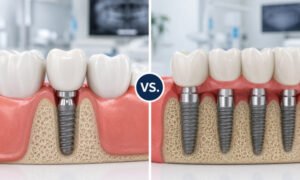 Single Tooth Implant vs. Multiple Dental Implants: Which Is Right for You?